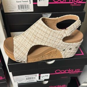 Corkys Carley Sand Tweed